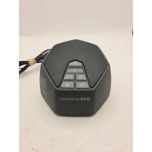 LectroFan EVO White Noise Sound Machine (Black) - Sleep Machine Lightly Used